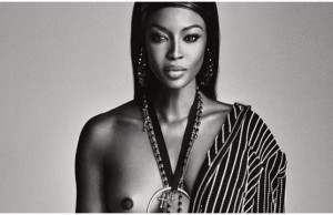 Naomi Campbell goes NAKED for Lui Magazine