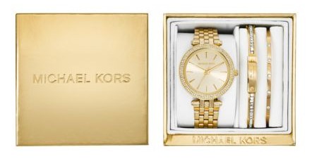 MICHAEL KORS Darci Gold-Tone Gift Set