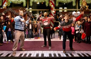 Brand new ‘The Night Before’ clips jingle in.