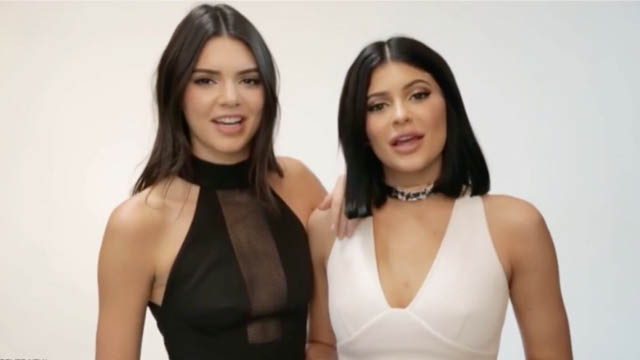 kendall and kylie egged