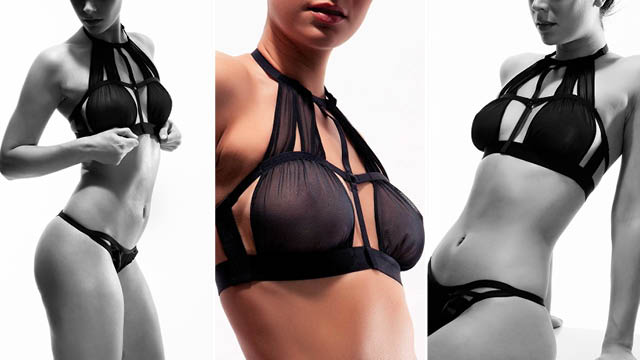 bluebella black label soft open bandeau