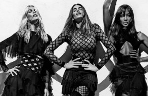 Cindy Crawford, Naomi Campbell, & Claudia Schiffer Slay in Epic Ad Campaign