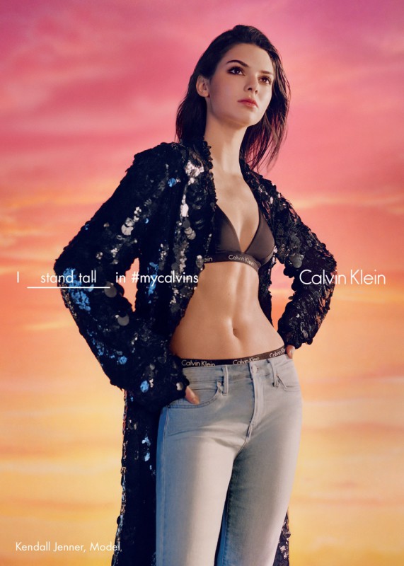 Kendall Jenner Calvin Klein 2016 Campaign