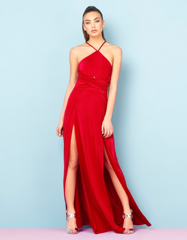 Ariana Grande For Lipsy Cutout Body Maxi Dress