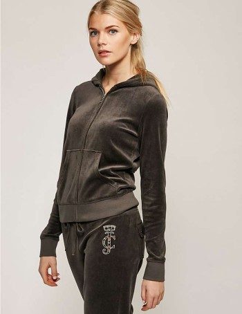 JUICY COUTURE JEWEL LOGO JACKET