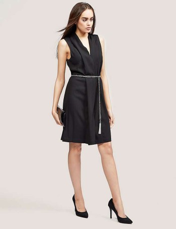 MICHAEL KORS DRAPE FRONT DRESS