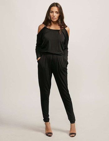 MICHAEL KORS PLATE STRAP JUMPSUIT- TESSUTI