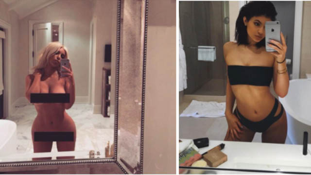 black bandeau bikini kylie jenner