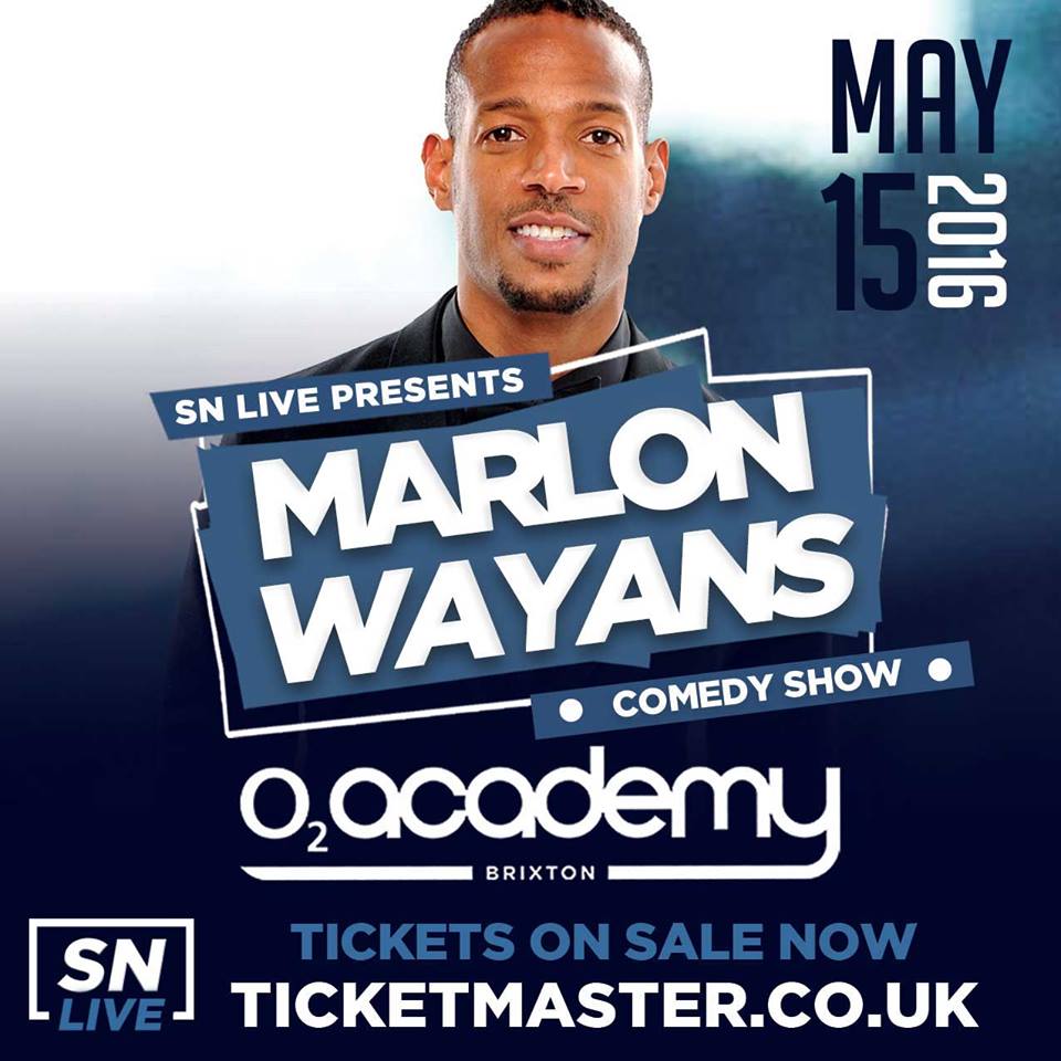marlon wayans uk tour