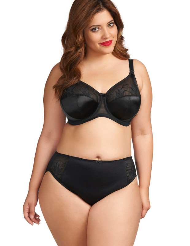 Elomi EMBROIDERED MESH DETAIL BRIEFS