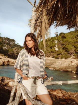 Mango plus size Candice Huffine get the look