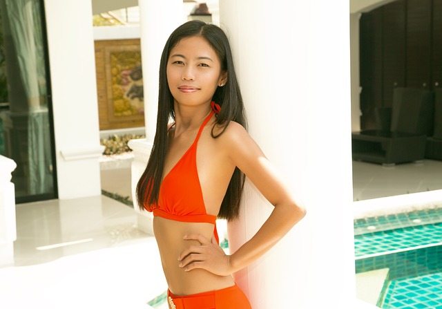 Thai lady in bikini