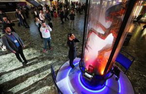 Independence Day Alien Invades Euston Station.