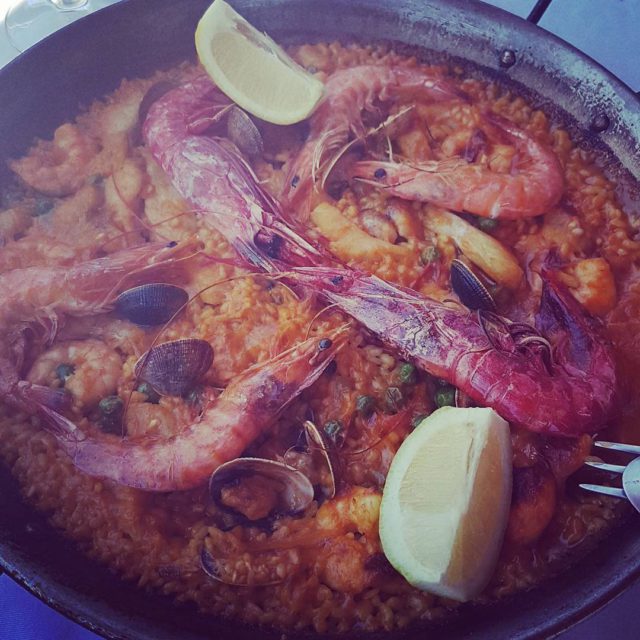 paella at marbella