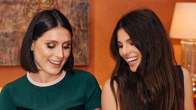 Valrie Stark (left), Stina Sanders (right)