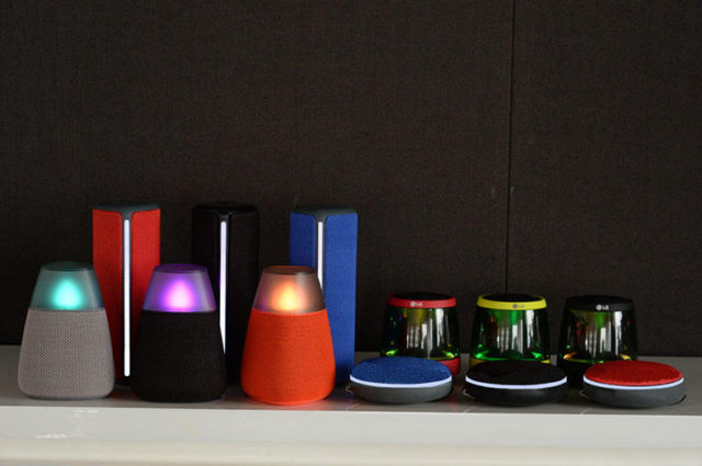 LG Bluetooth speaker range