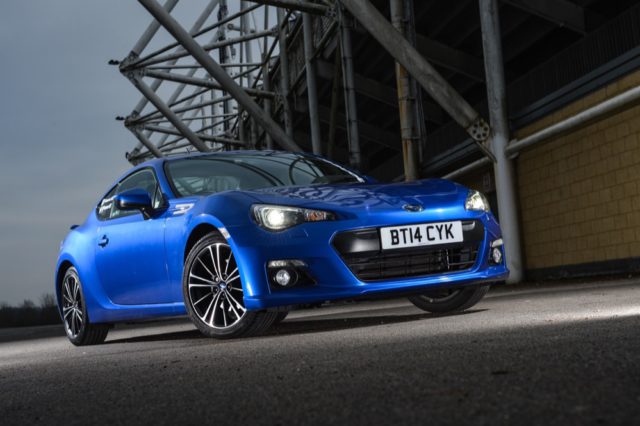 Pioneer Subaru BRZ car with in car entertainment