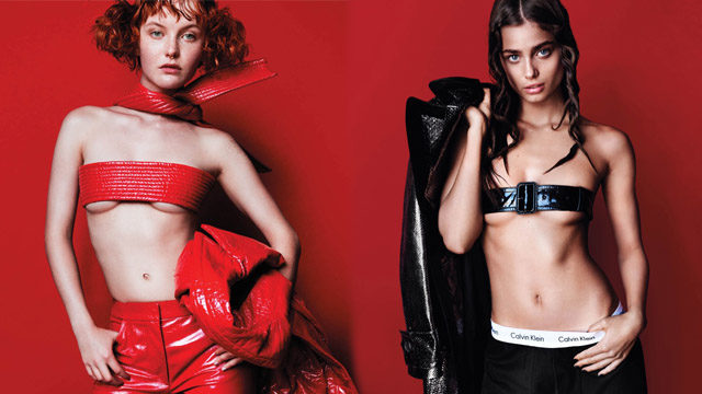 kacy hill and taylor hill goes nude for v magazine