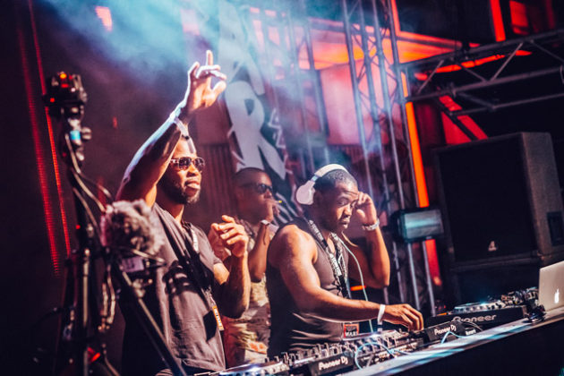 W.A.R - Sol Solid, Kurrupt FM, Lady Leshurr. Photos: Luke Dyson