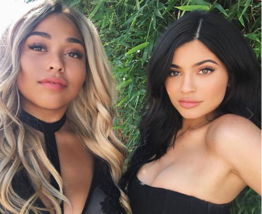 Kylie Jenner crashes in on the Jordyn Woods X boohoo shoot