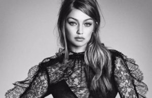 Gigi Hadid rocks seductive lace looks for Vogue Japan gigi hadid rocking lace