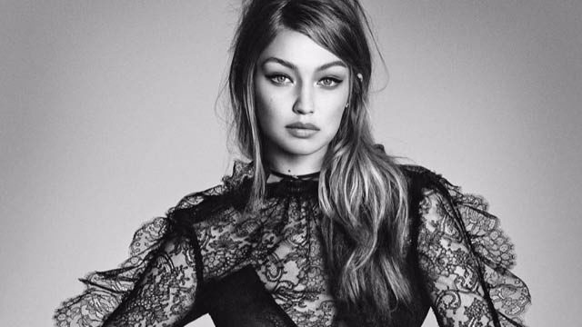 gigi hadid rocking lace