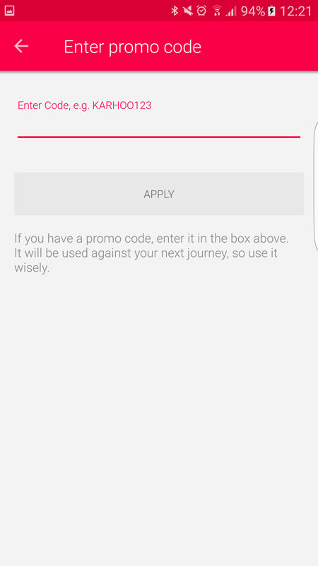 karhoo discount code