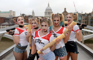 Harley Quinns Descend on London as Most Popular Halloween Costume