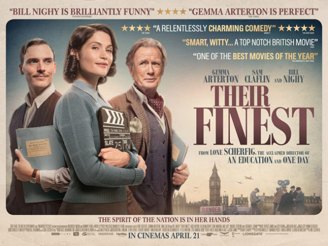 Trailer for Sam Claflin and Gemma Arterton’s 40’s Inspired Their Finest Hits The Net