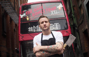 Bare Bones BBQ Tour hits London bare bones bbq tour bus