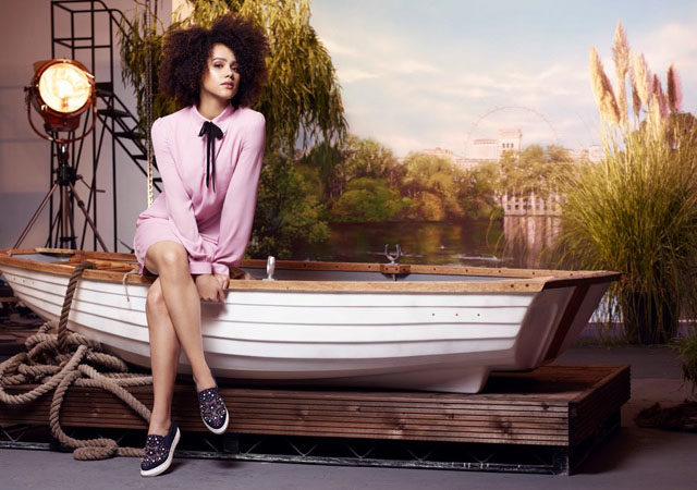 GOT & Fast Furious star Nathalie Emmanuel is the face of Dune London SS17 campagin
