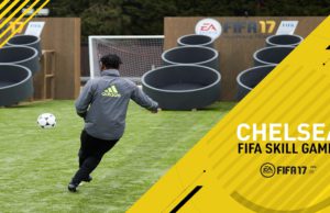 EA SPORTS FIFA 17 Challenges Eden Hazard and Chelsea teammates to Hit The Target!