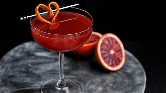 valentines day cocktail
