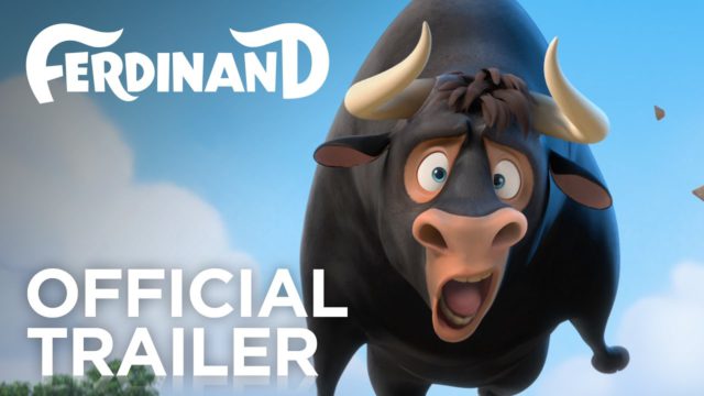John Cena is the voice of Ferdinand in the debut trailer.