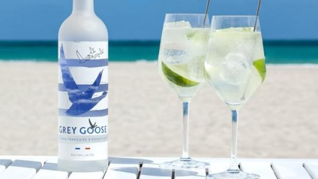 Grey Goose Limited Edition Riviera bottle