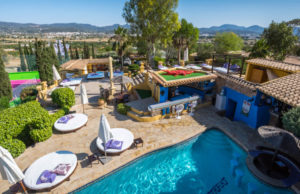 Pikes Hotel Ibiza foreground