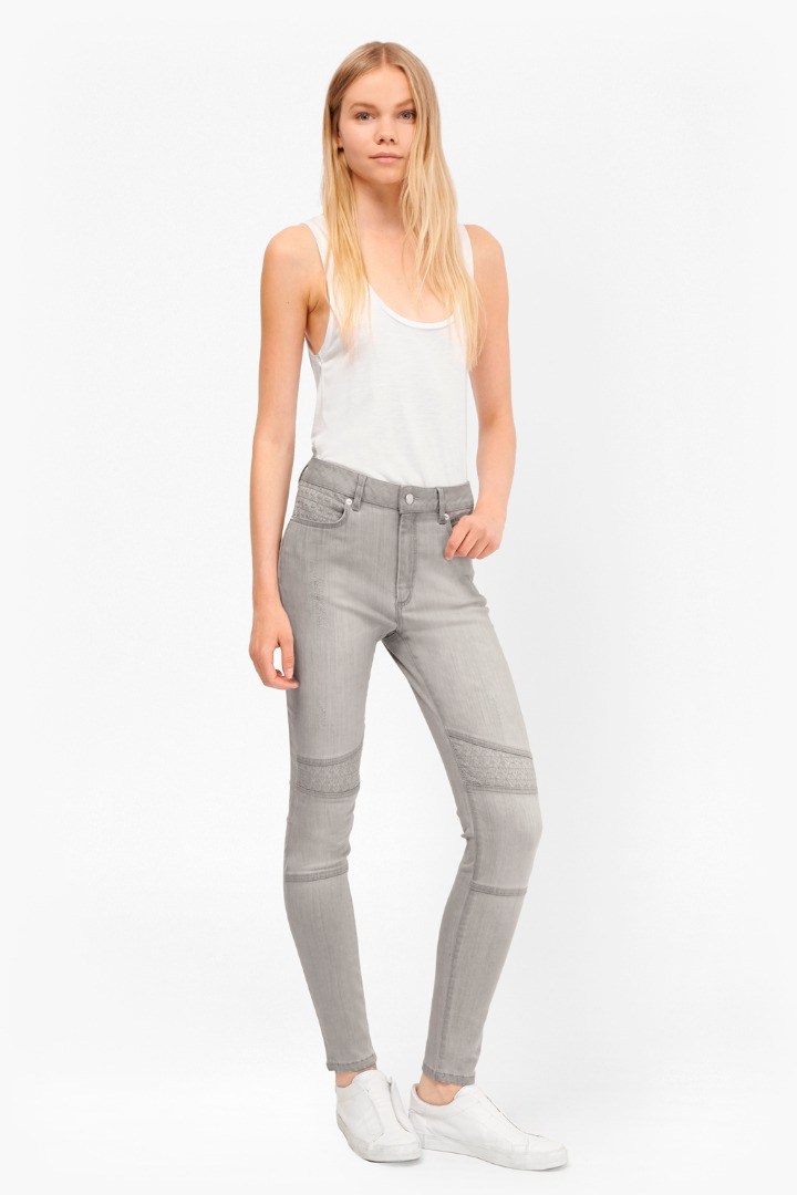 the rebound biker stitch jeans