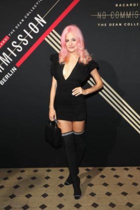 Pixie Lott at BACARDÍ X The Dean Collection presents NO COMMISSION BERLIN