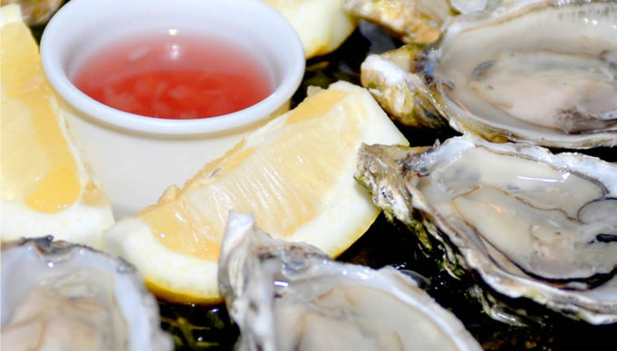 oysters at the rivington greenwich