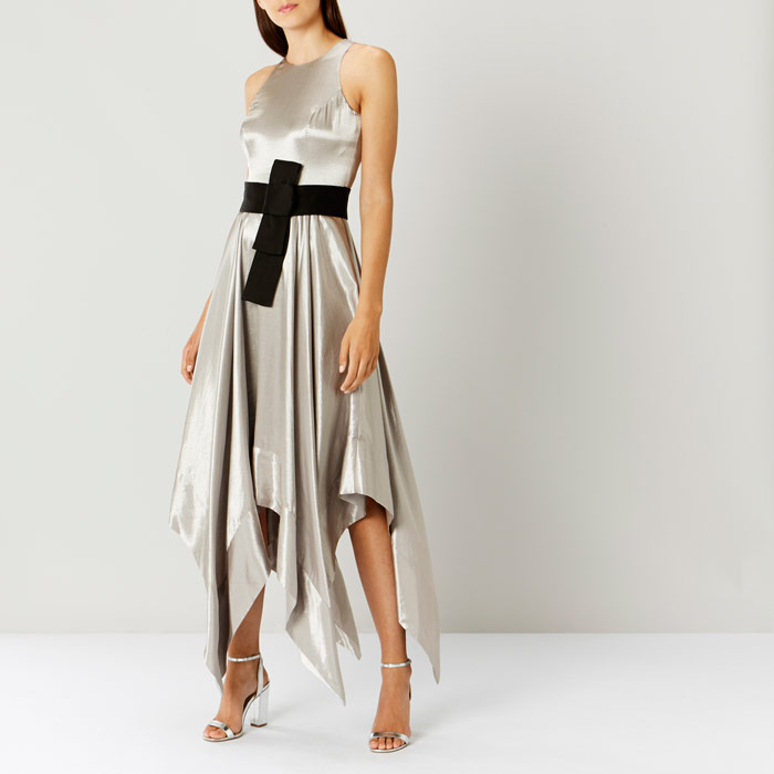 Elvie Metallic Maxi Dress
