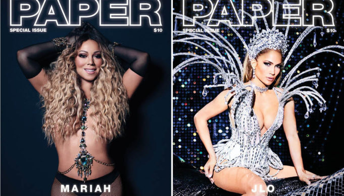 JLO Mariah strip for Paper Mag