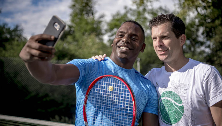 Tennis with TIm Henman
