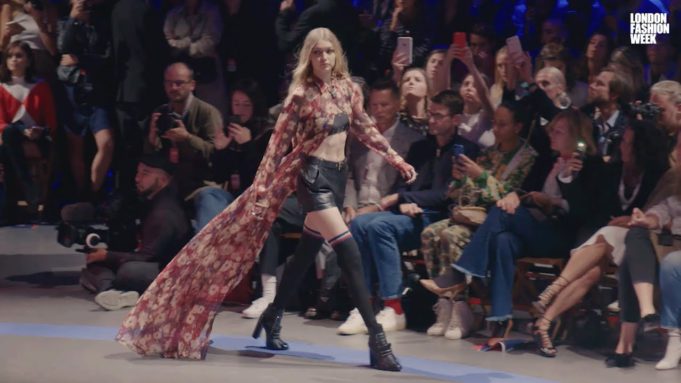 Watch the highlights from London Fashion Week September 2017