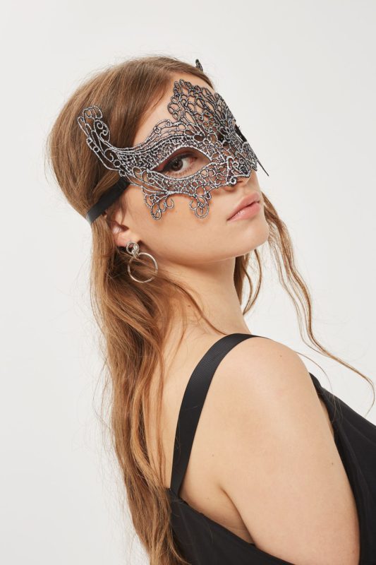 Filigree Silver Mask