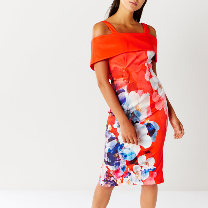 Immo Print Shift Dress