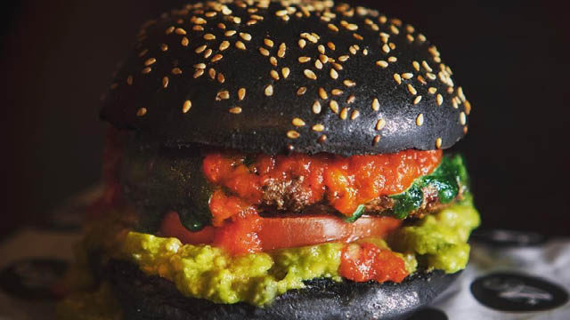 The halloween burger at all star lanes