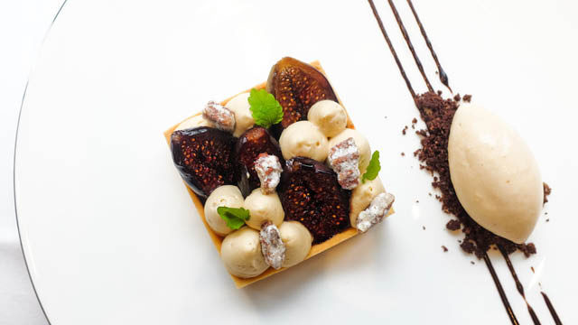 Chocolate Decadence with Galvin & Valrhona this Chocolate Week fig tart