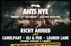 ANTS first ever NYE show at Electric Brixton 31st Dec 2017 – Tickets available now ANTS NYE - Electric Brixton