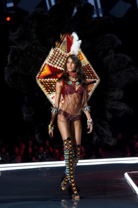 Cindy Bruna walks the 2017 Victoria’s Secret Fashion Show
