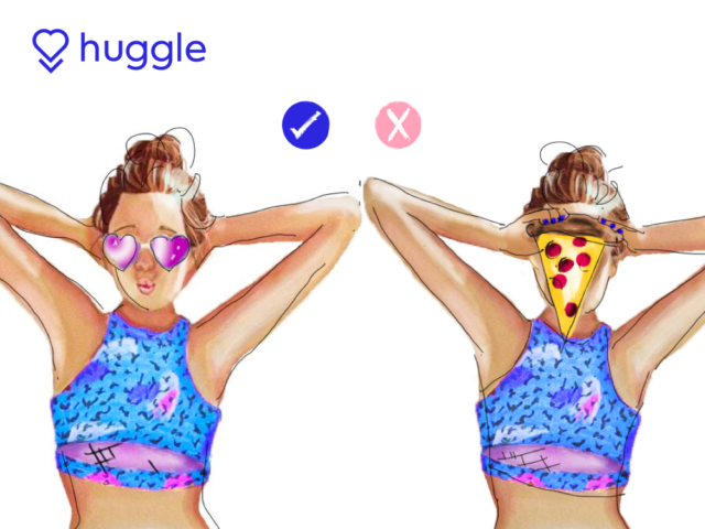 Face not covered VS Face covered